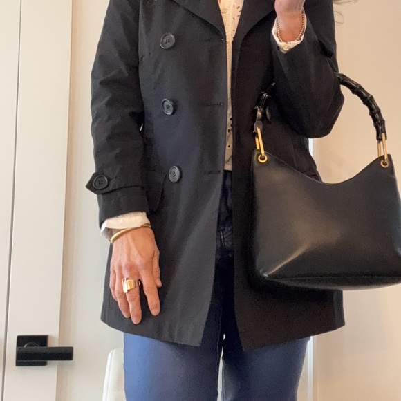 PRADA Gore-Tex Women's Black Double-Breasted Jacket - Picture 2 of 11